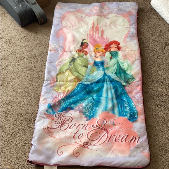 ✨Sleeping Bag👸Disney Princess👸Born to Dream✨ - Picture 2 of 7